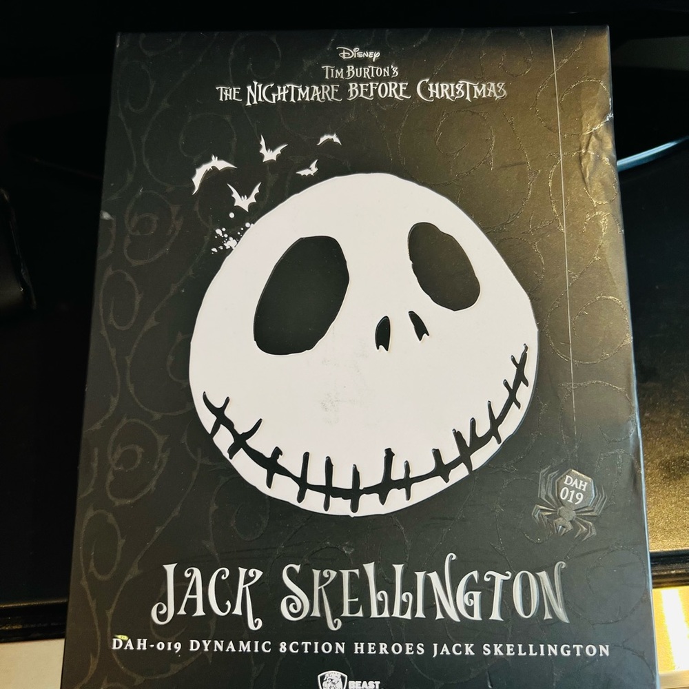 Nightmare before Christmas jack the skeleton figure